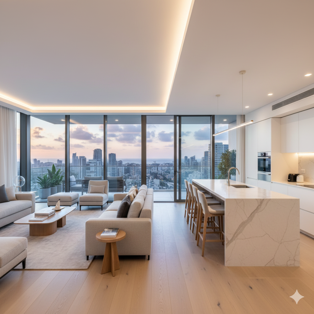 בית עם אופק פתוח